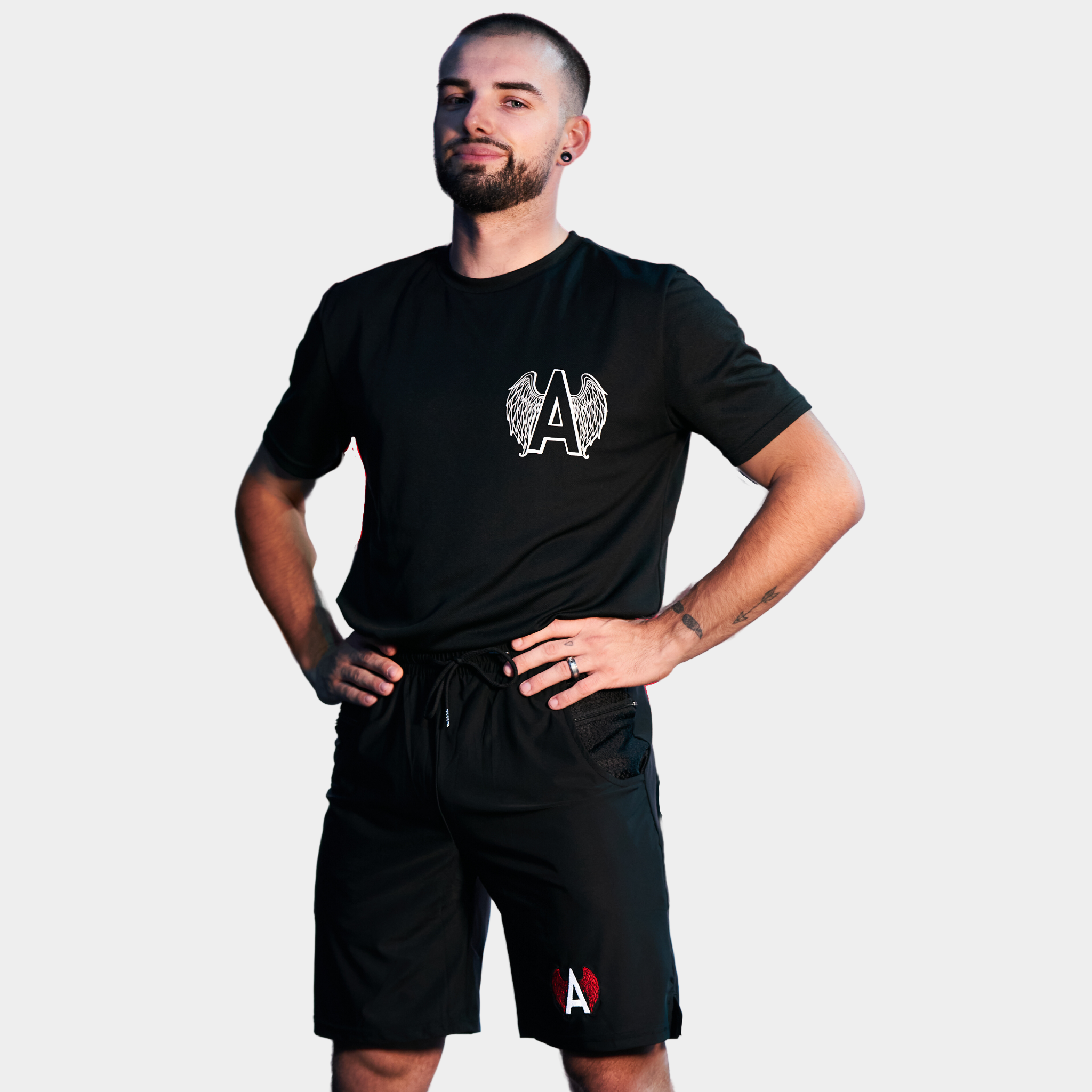Essentials Embroidered Training Shorts